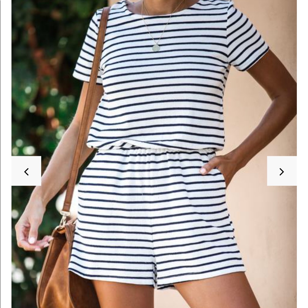 Vici Final Destination French Terry Romper